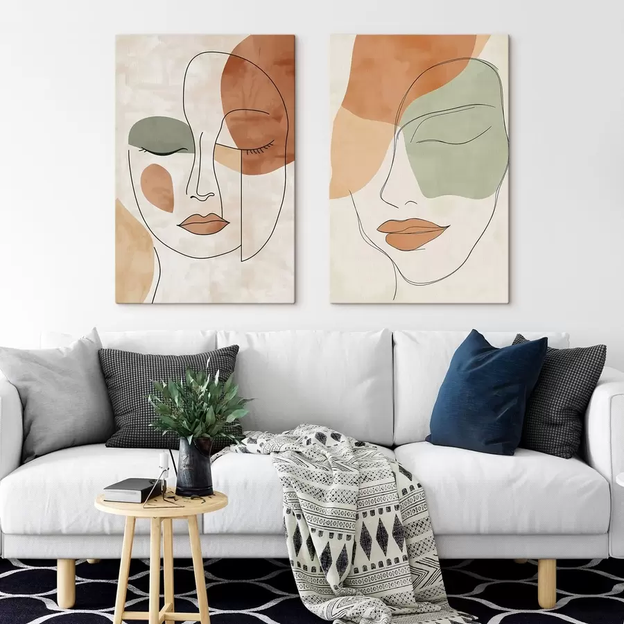 Tablouri Fețe abstracte m30493