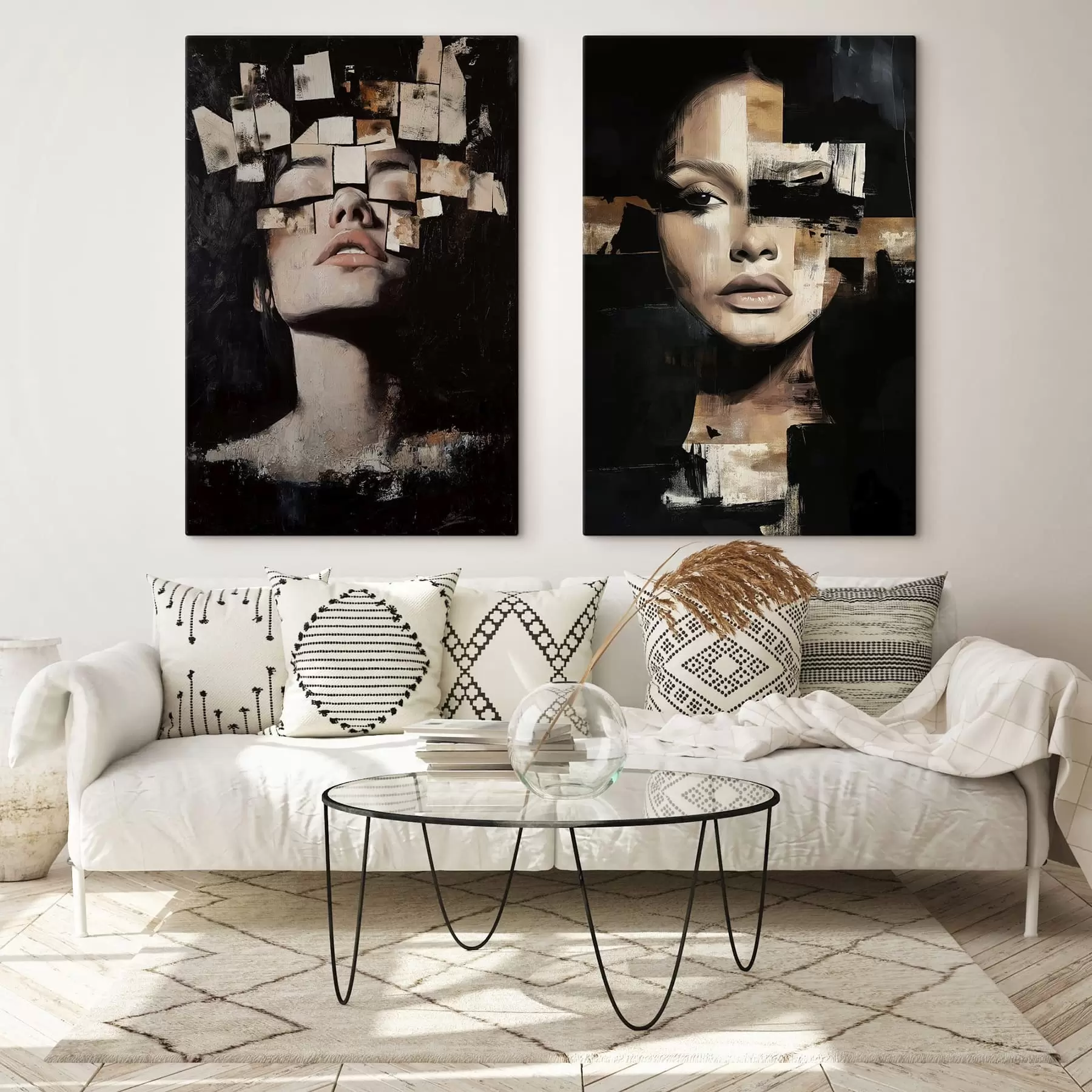 Tablouri Fețe abstracte m30498