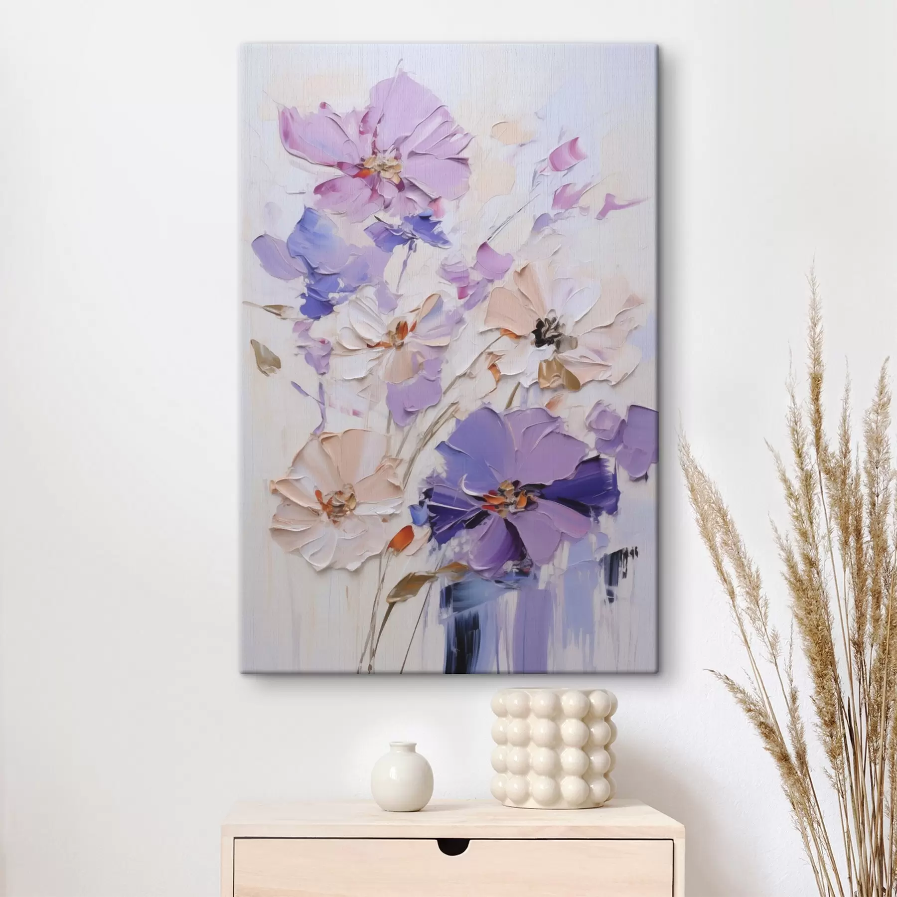Tablouri Flori vii, imitație de pictură s49135