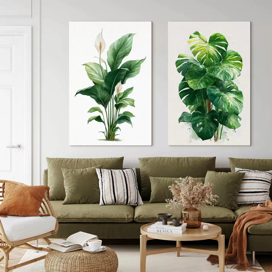 Tablouri Duetul verde tropical m30513