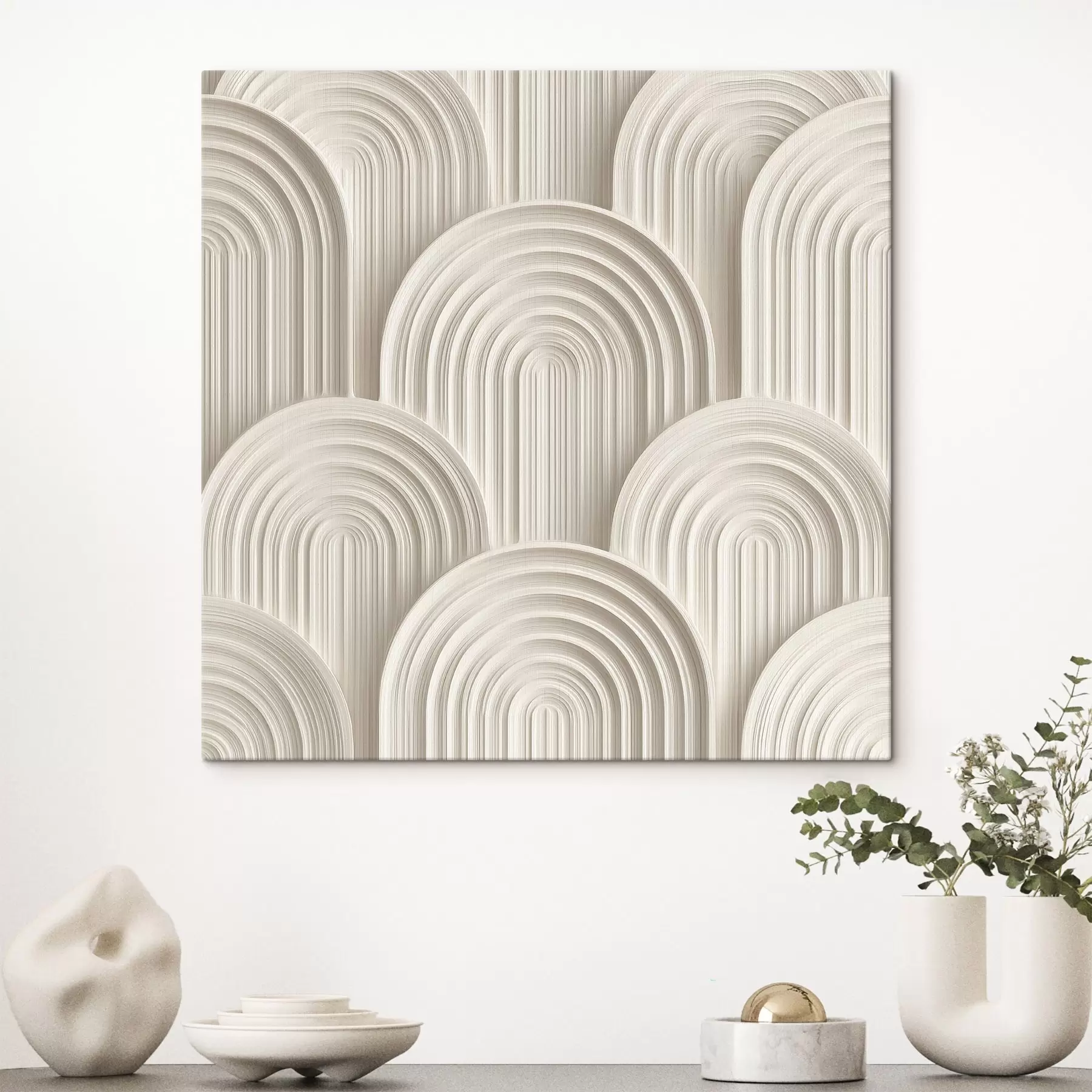 Tablouri Arcade decorative în stil basorelief s49243