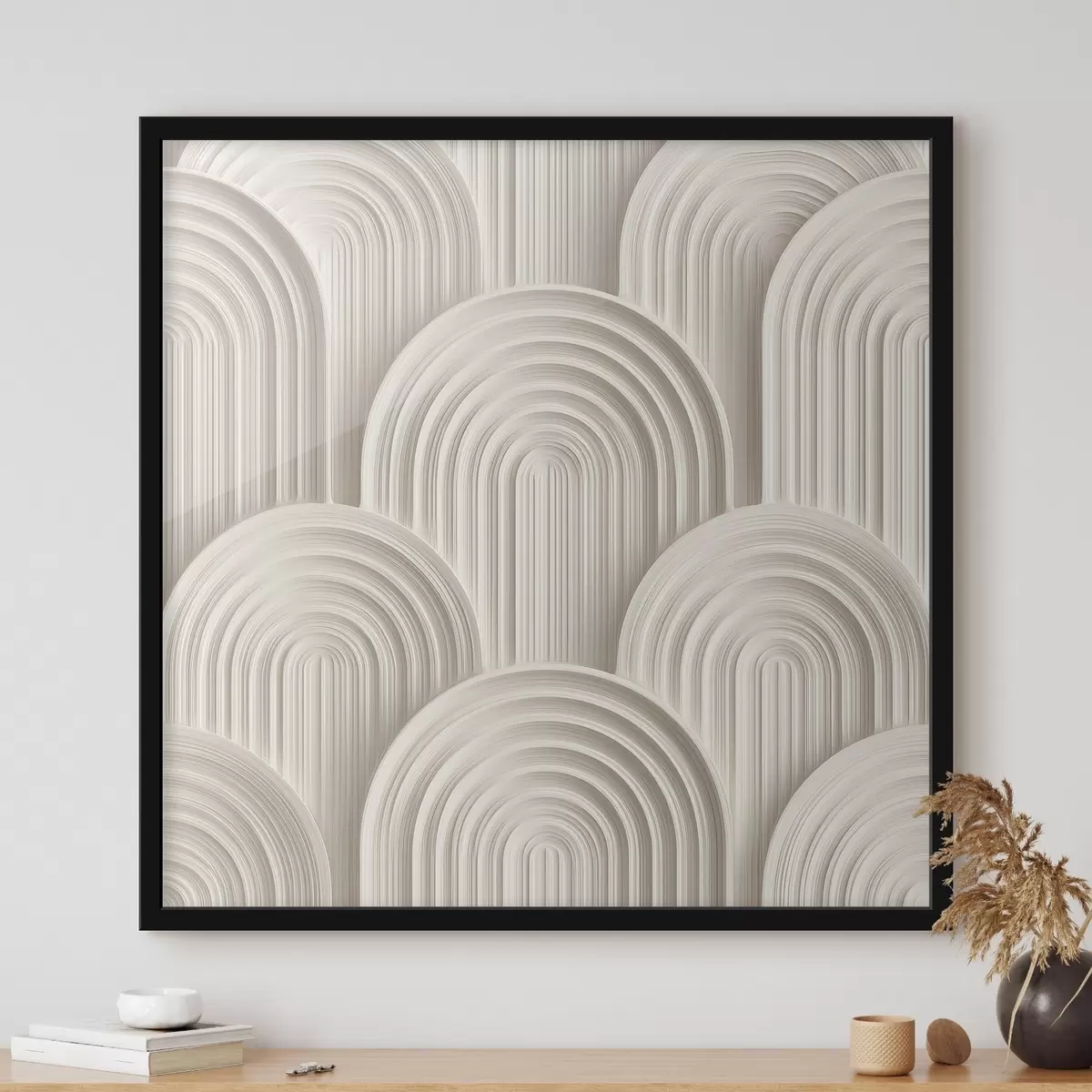 Poster Arcade decorative în stil basorelief f49243