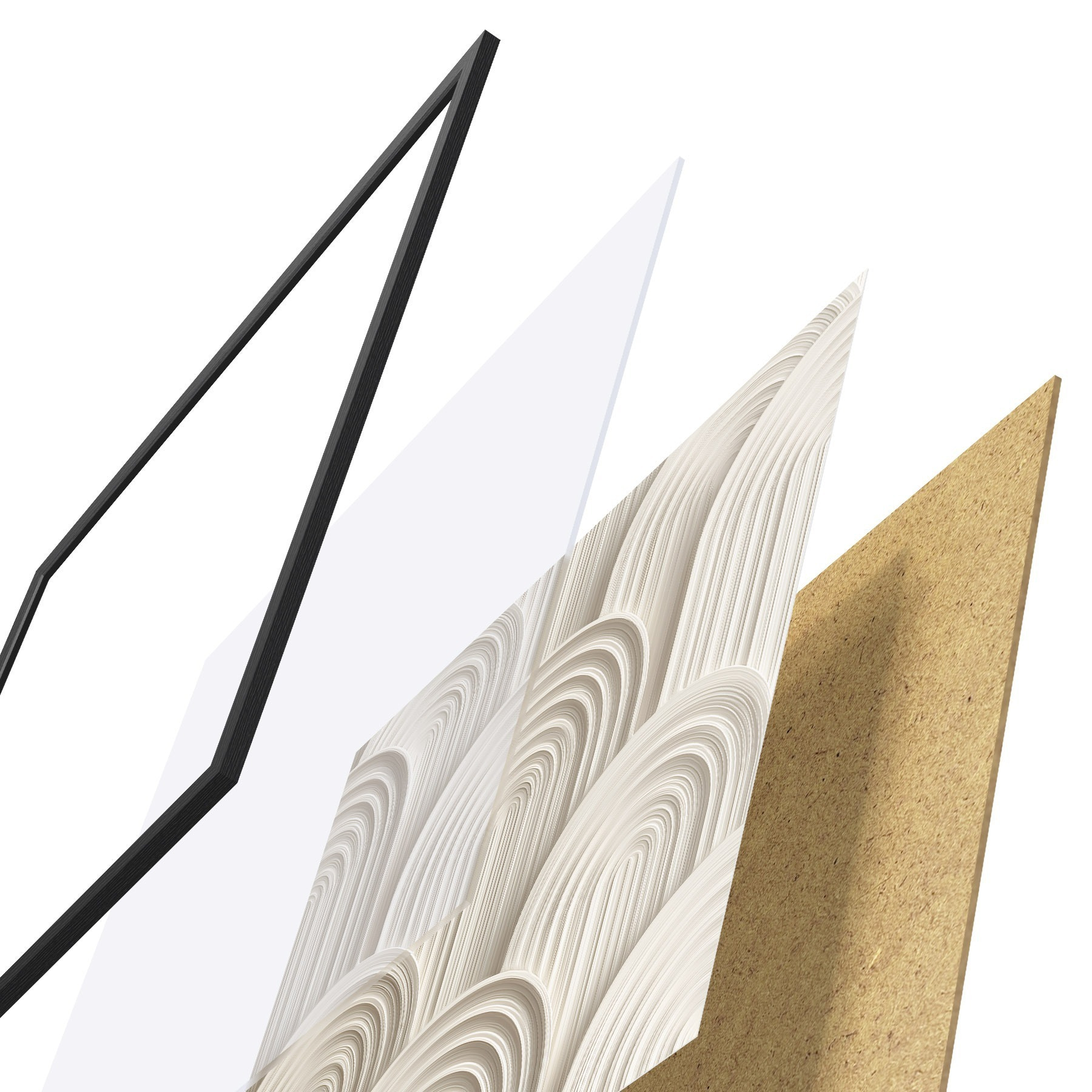 Poster Arcade decorative în stil basorelief f49243