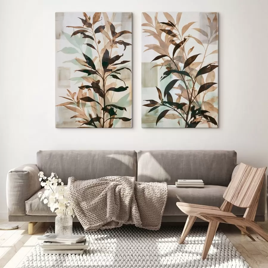 Tablouri Ramuri abstracte de frunze m30466