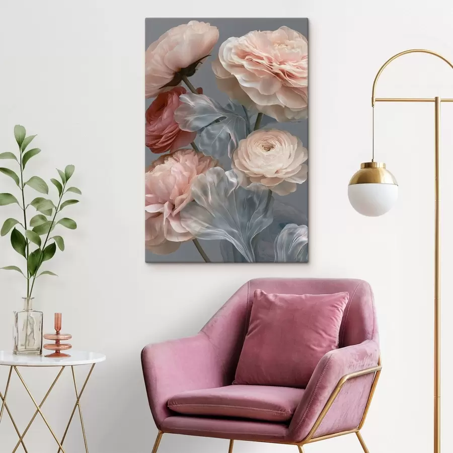Tablouri Un buchet de flori abstracte s49367