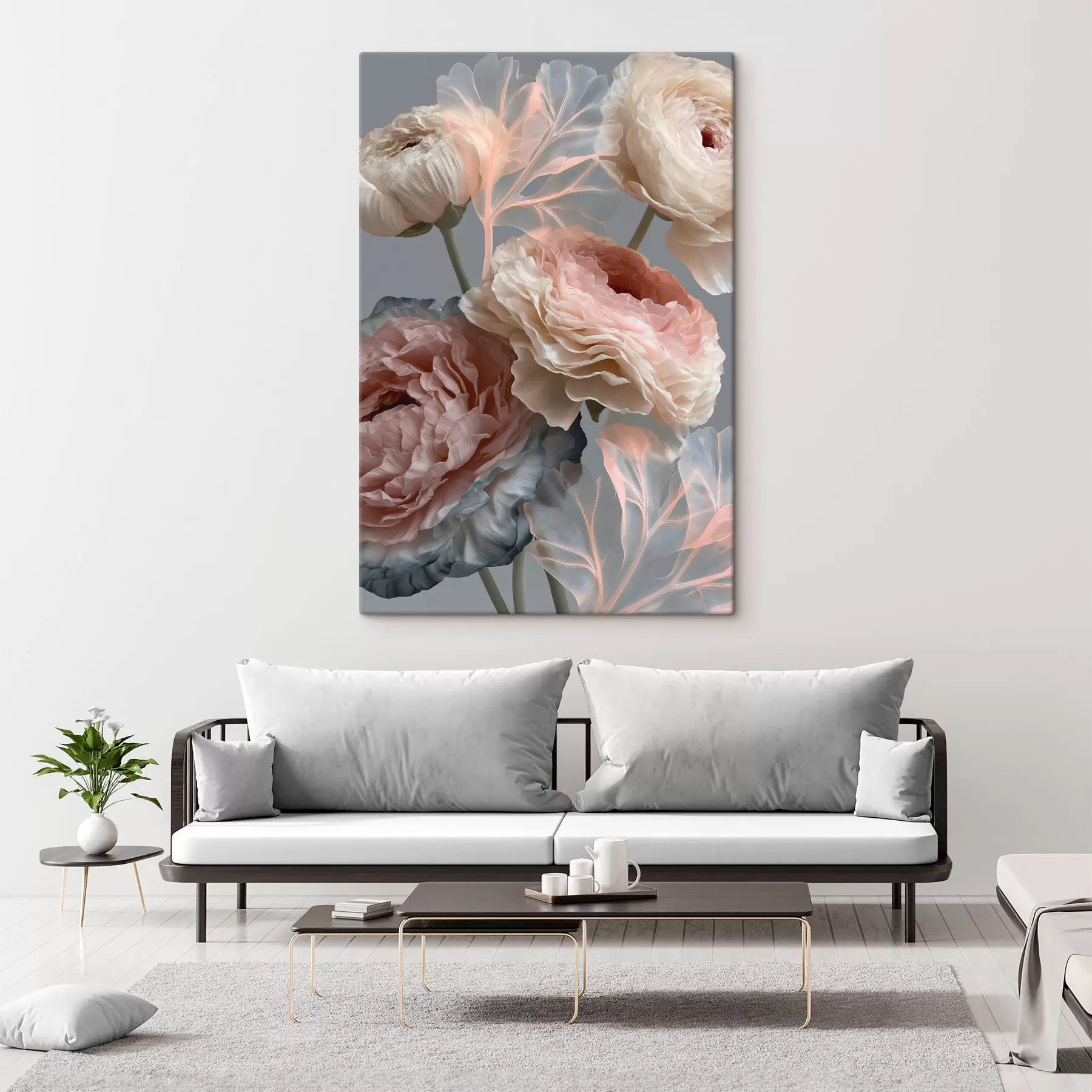 Tablouri Un buchet de flori abstracte s49368