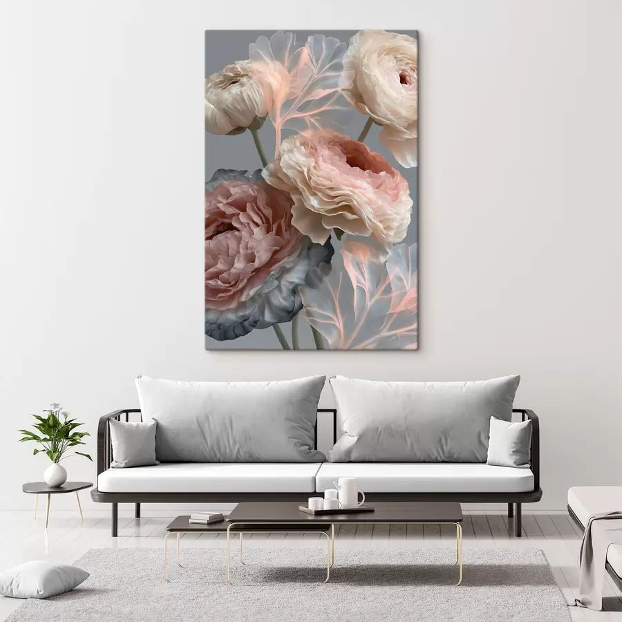 Tablouri Un buchet de flori abstracte s49368