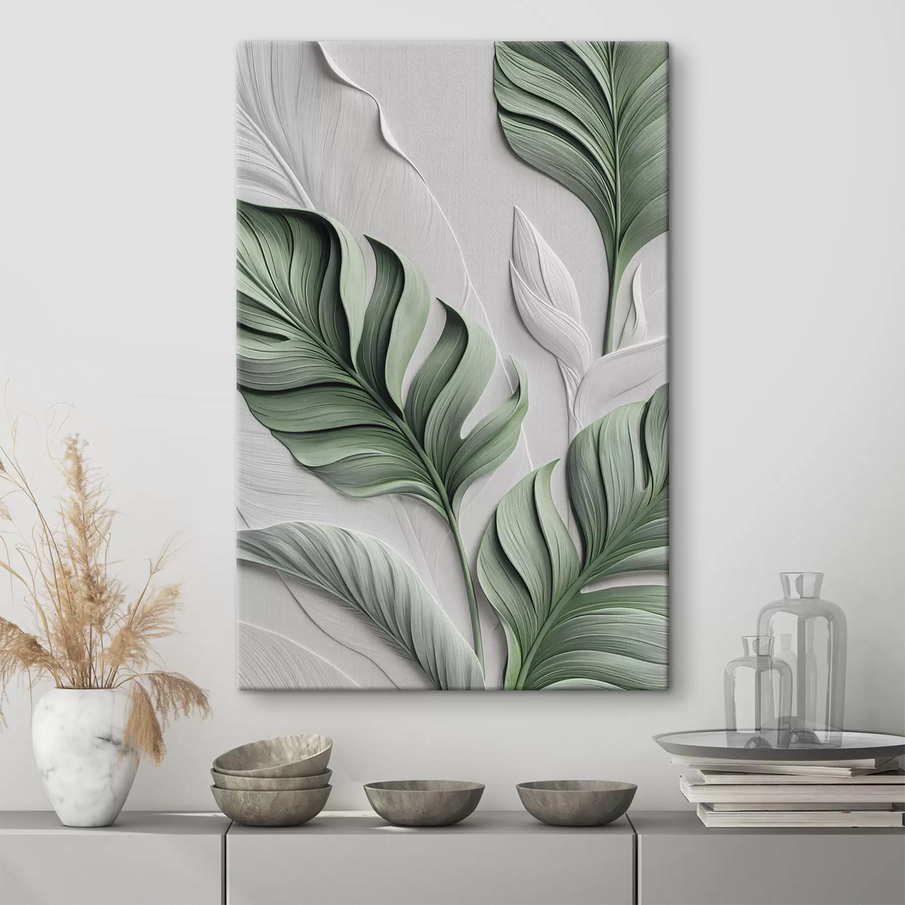 Tablouri Frunze tropicale s49369