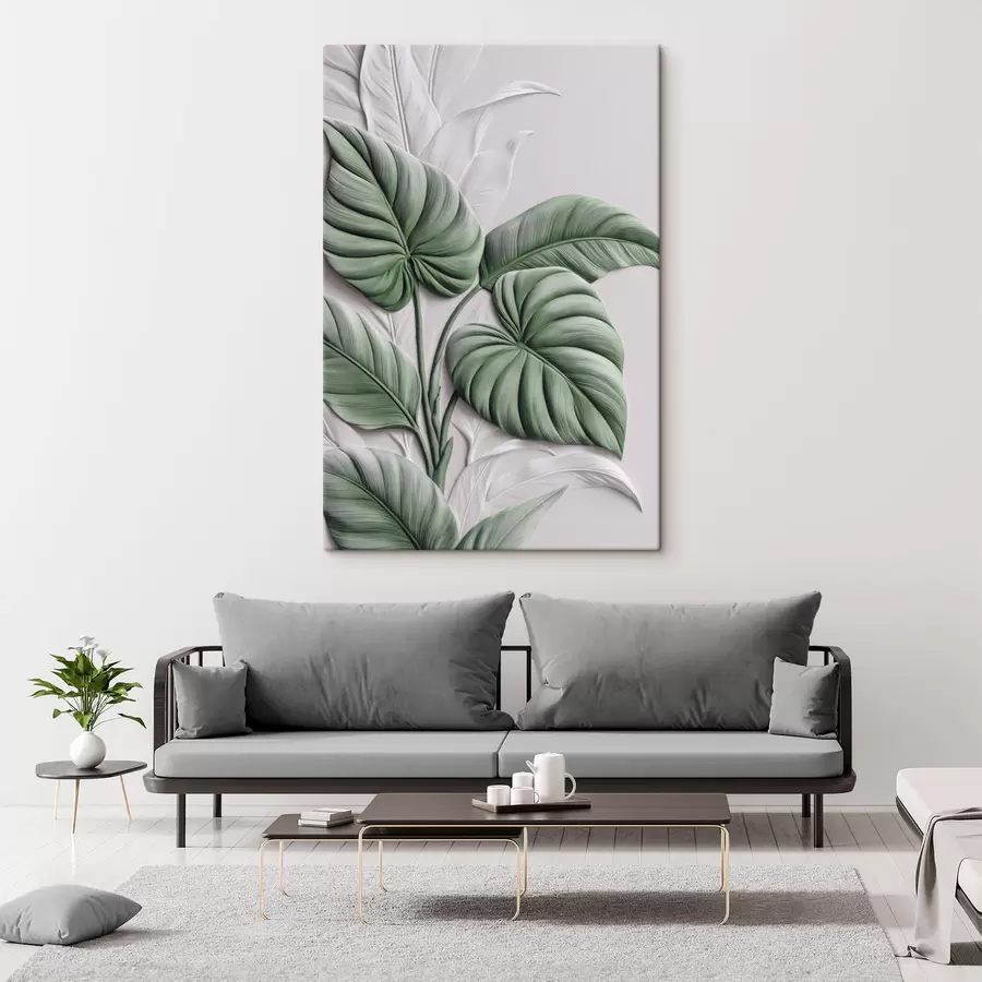 Tablouri Frunze tropicale s49370
