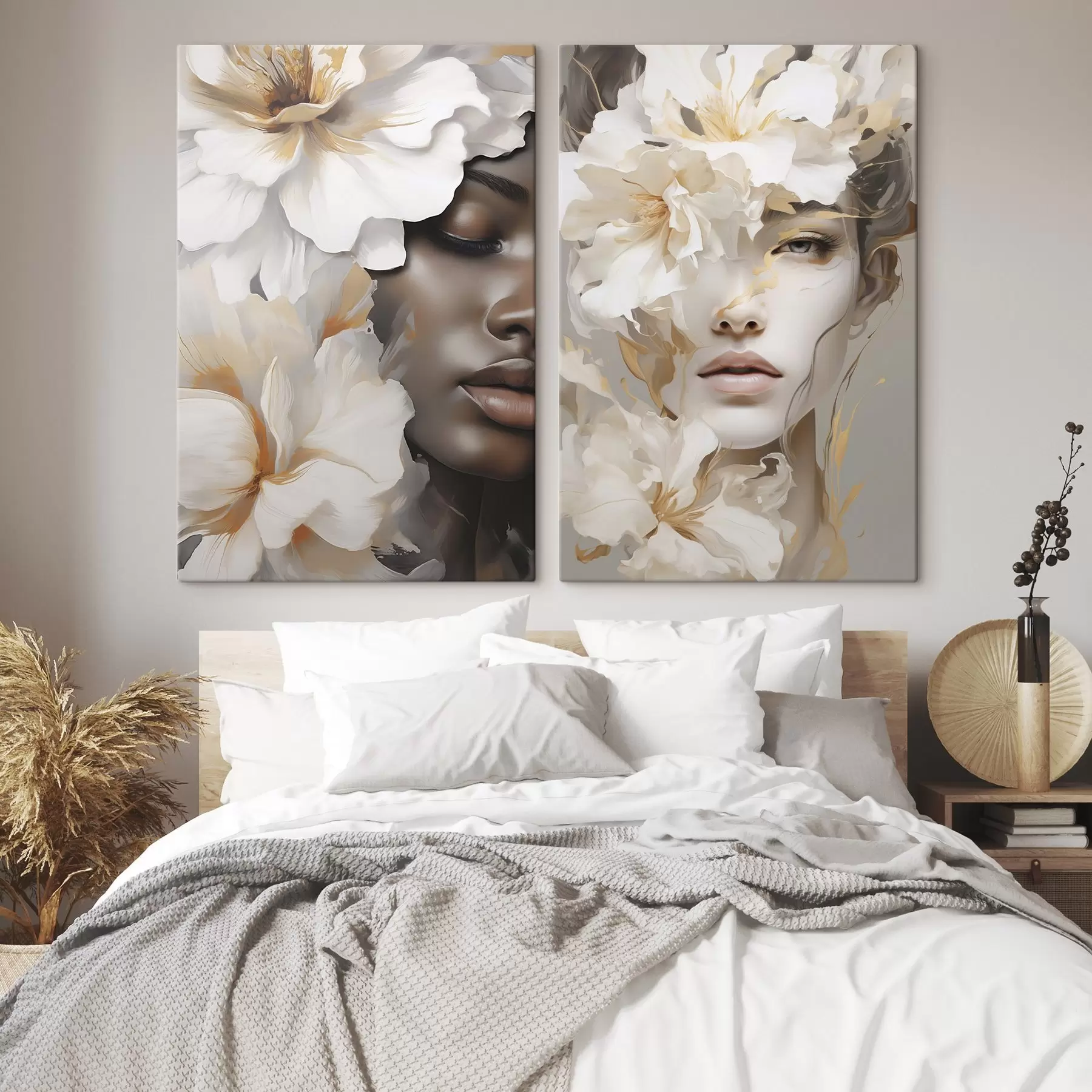 Tablouri Chipul unei fete înflorit m30554