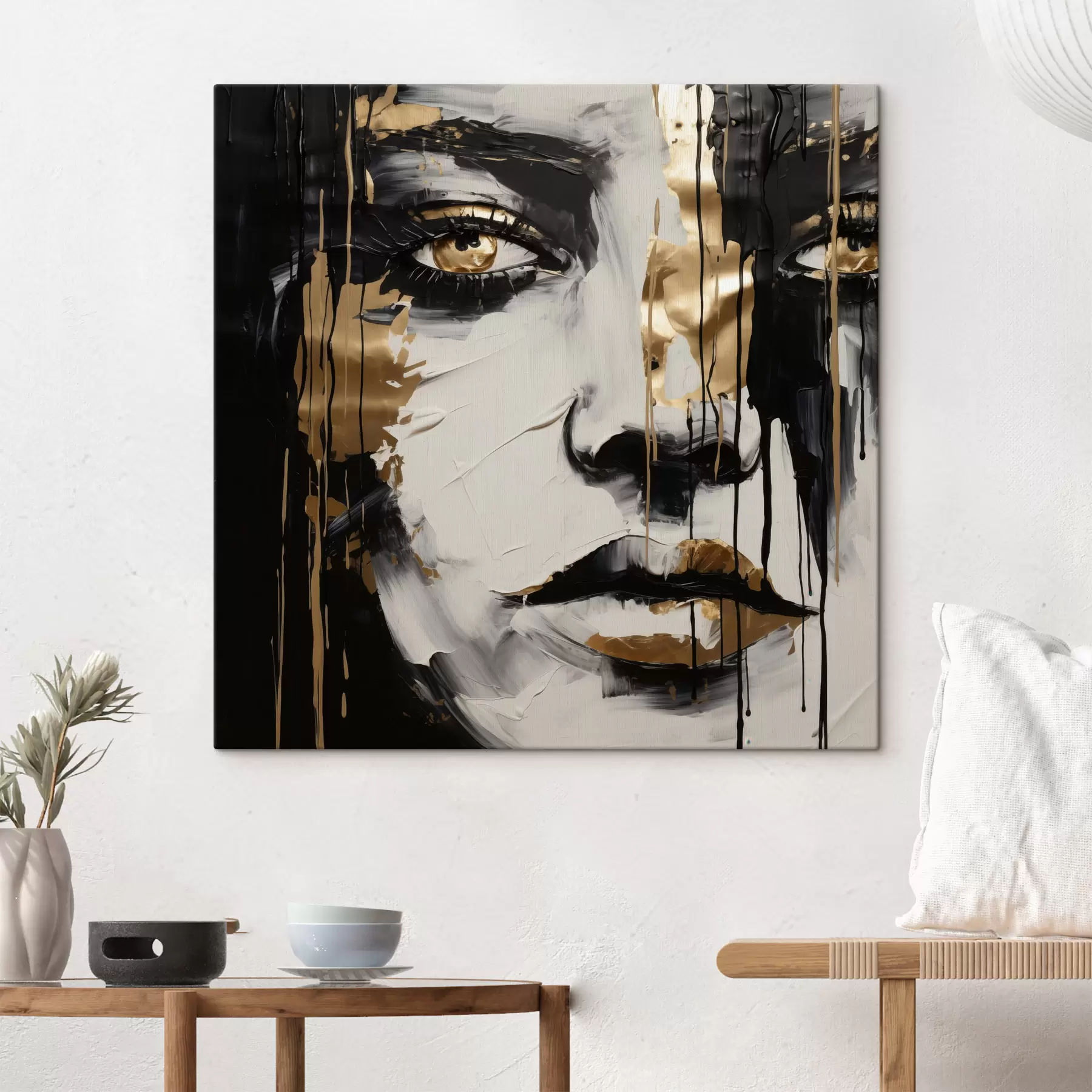 Tablouri Portret feminin abstract s49442