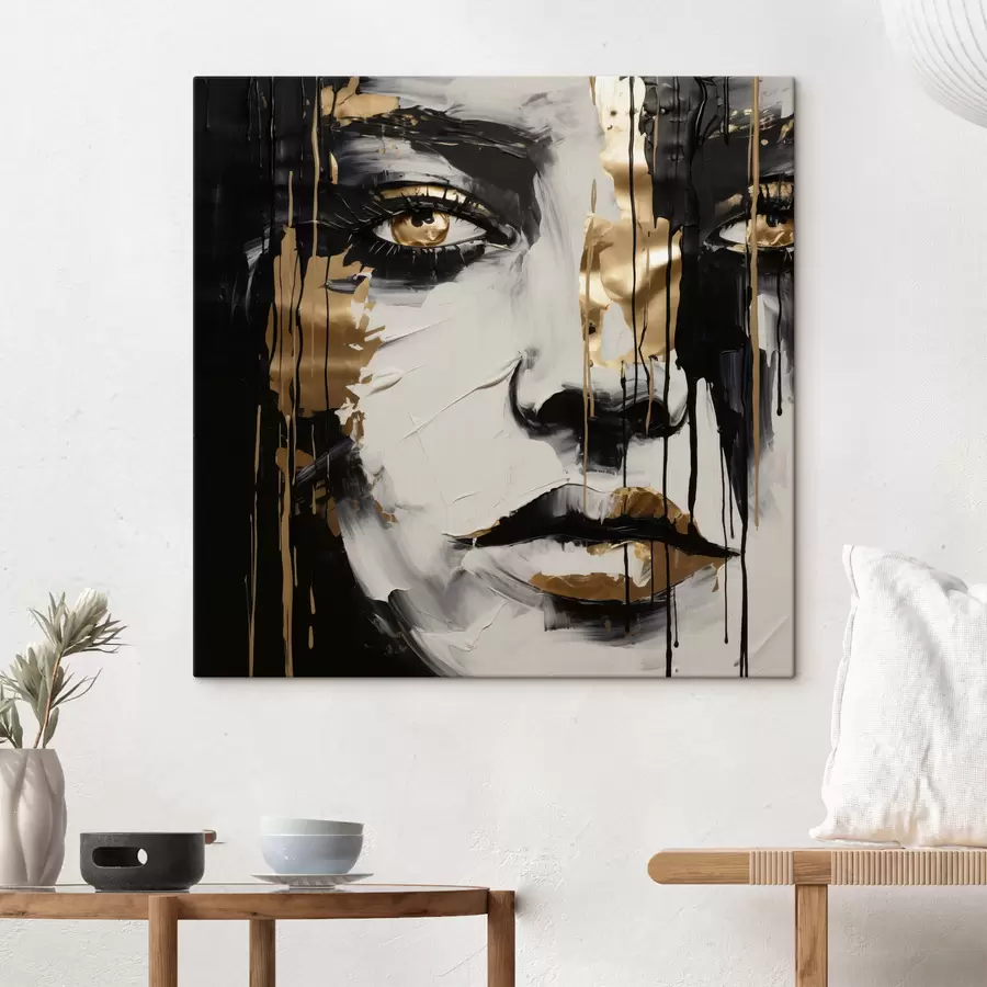 Tablouri Portret feminin abstract s49442