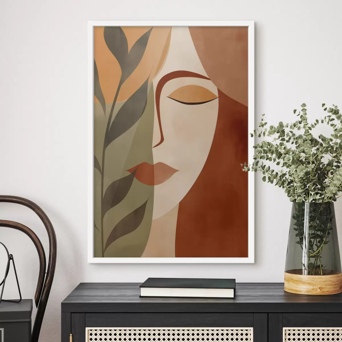 Poster Portret abstract f49450