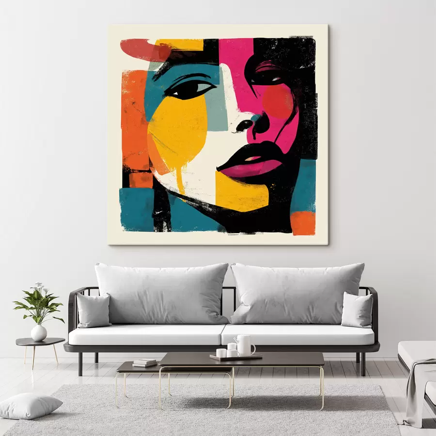 Tablouri Un chip abstract s49543