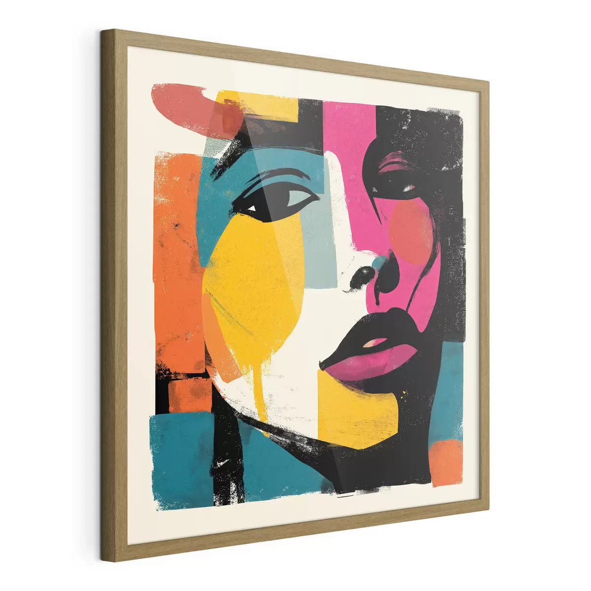 Poster Un chip abstract f49543