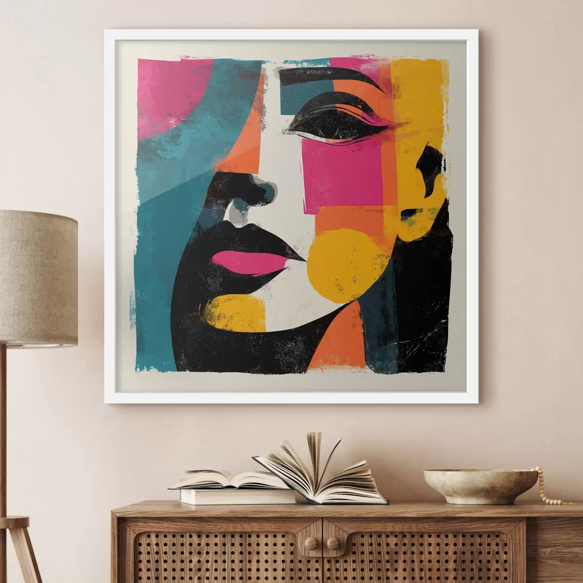 Poster Un chip abstract f49544
