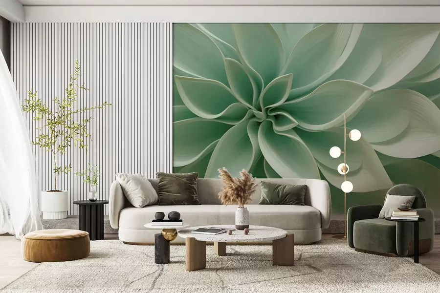 fototapet Geometria botanică w05559
