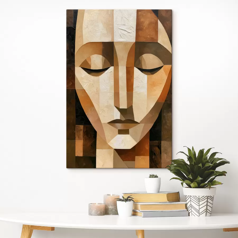 Tablouri Un portret geometric s49610