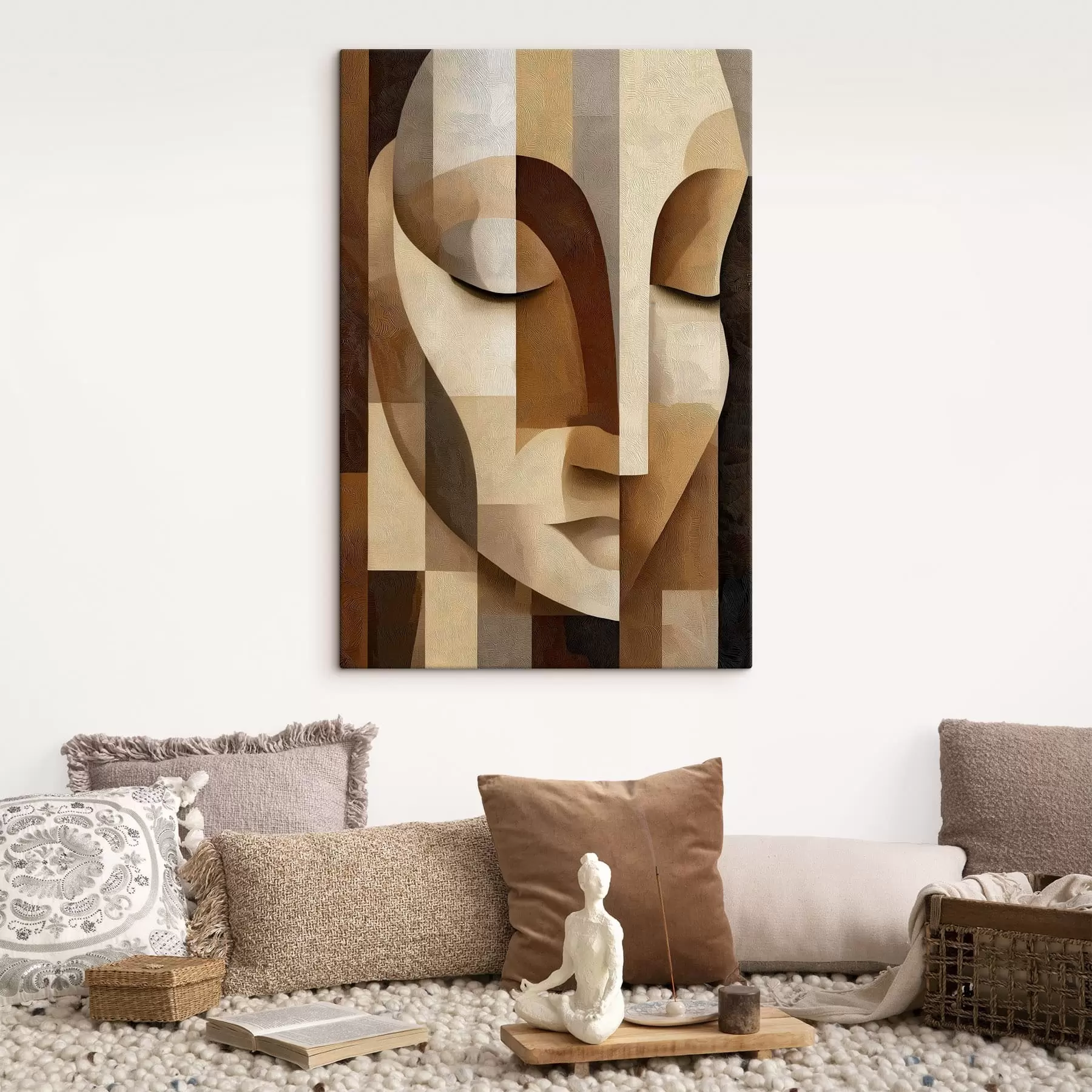 fototapet Un portret geometric s49611