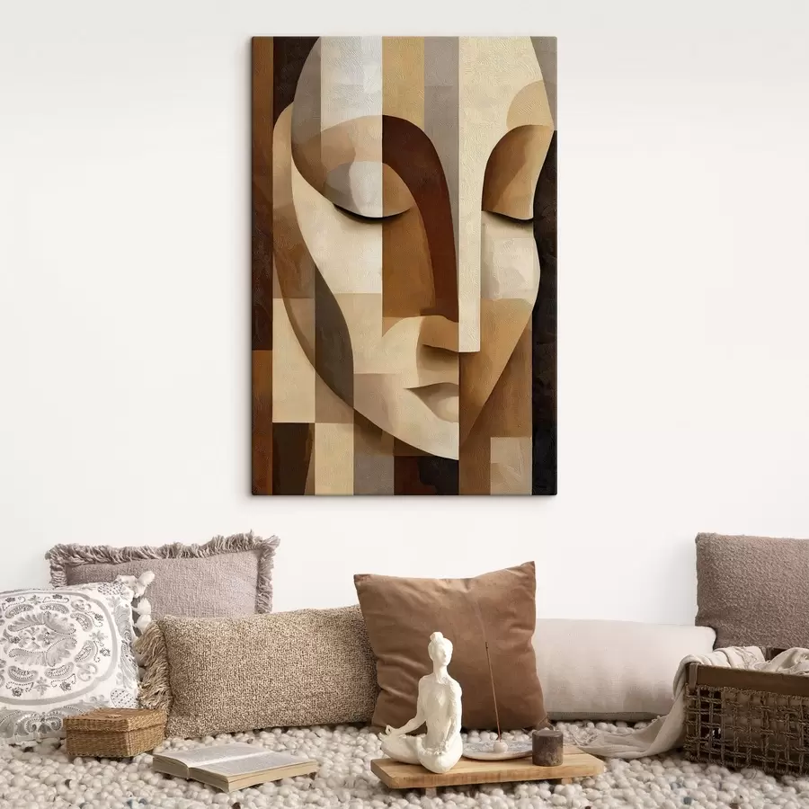 Tablouri Un portret geometric s49611