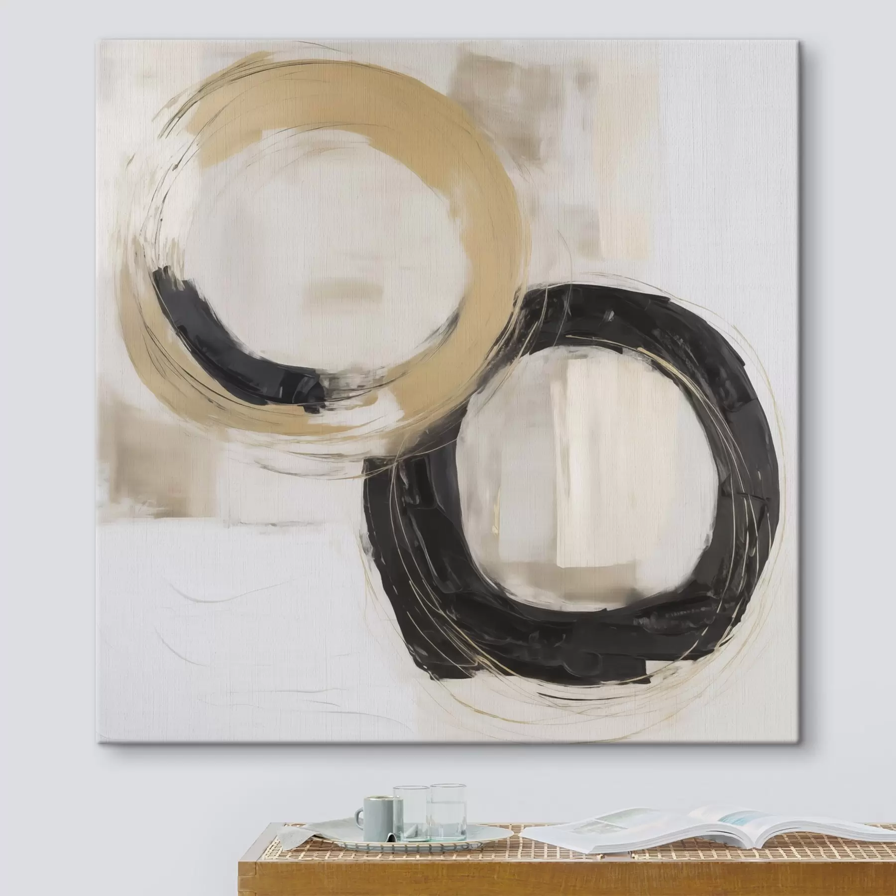 Tablouri Imitarea artei abstracte moderne în pictură s49605