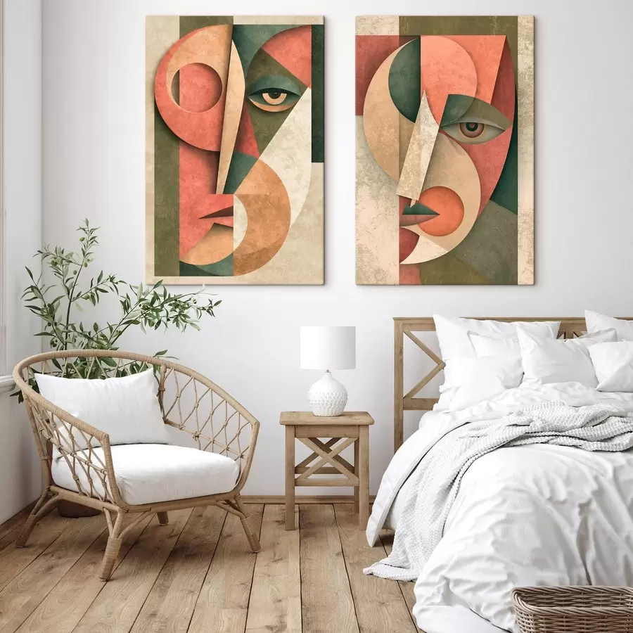 Tablouri Abstractizarea fețelor m30545