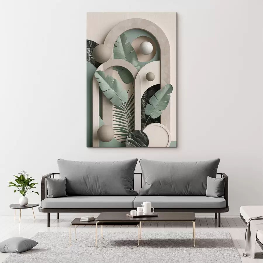 Tablouri Compoziție cu arcuri botanice s49515