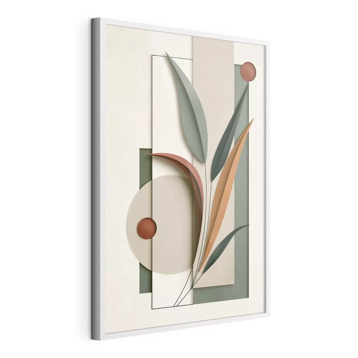 Poster Compoziție botanică geometrică f49417