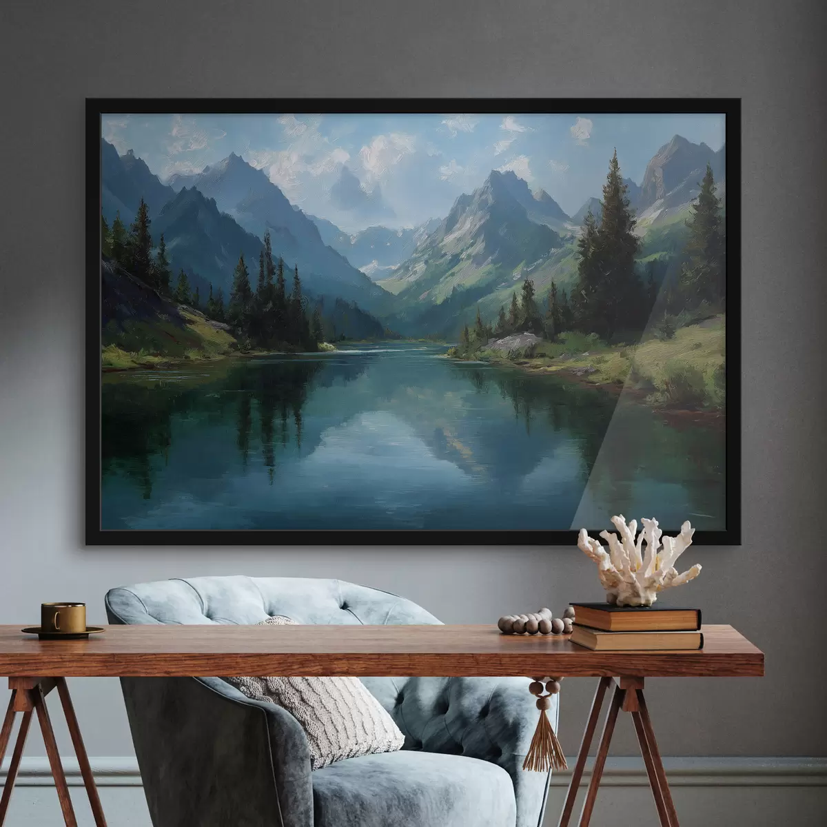 Poster Peisaj montan f49632