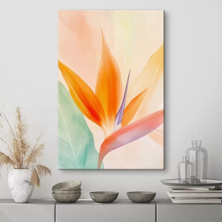 Tablouri Floarea tropicală Strelitzia s49379