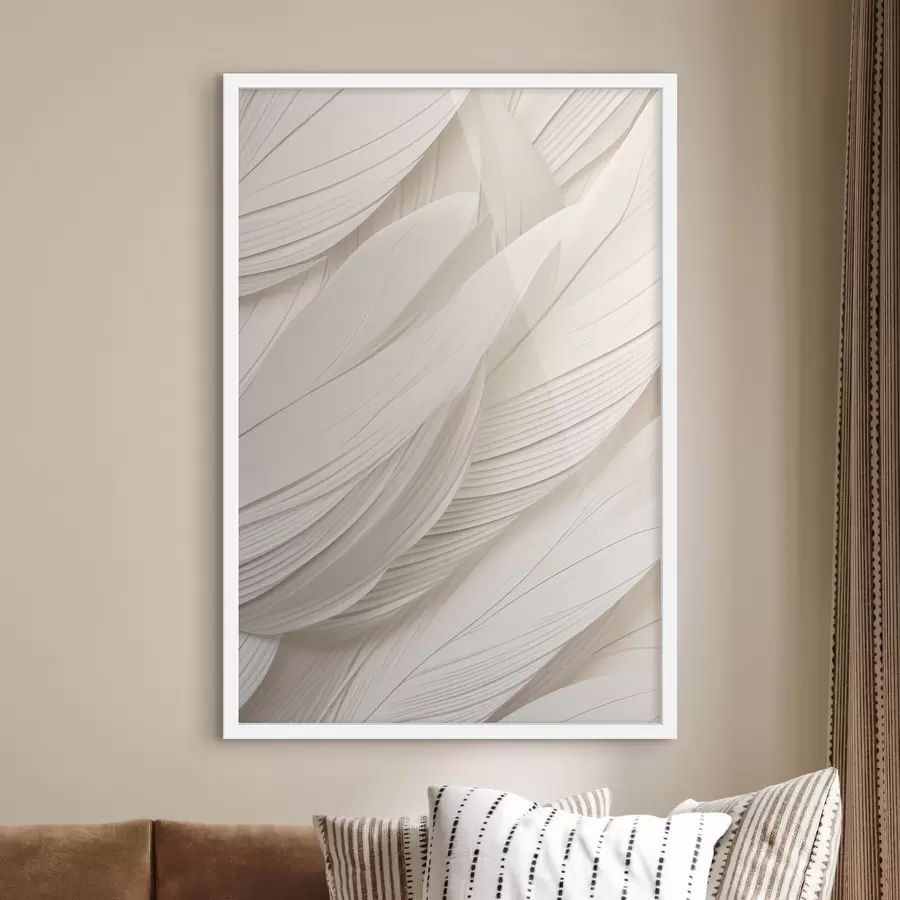 fototapet Valuri abstracte în nuanțe de bej f49377