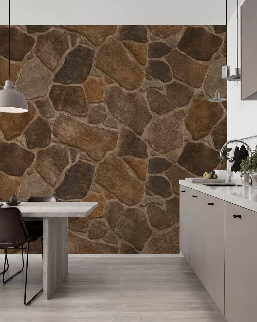 fototapet Model de piatră naturală în nuanțe calde w05691