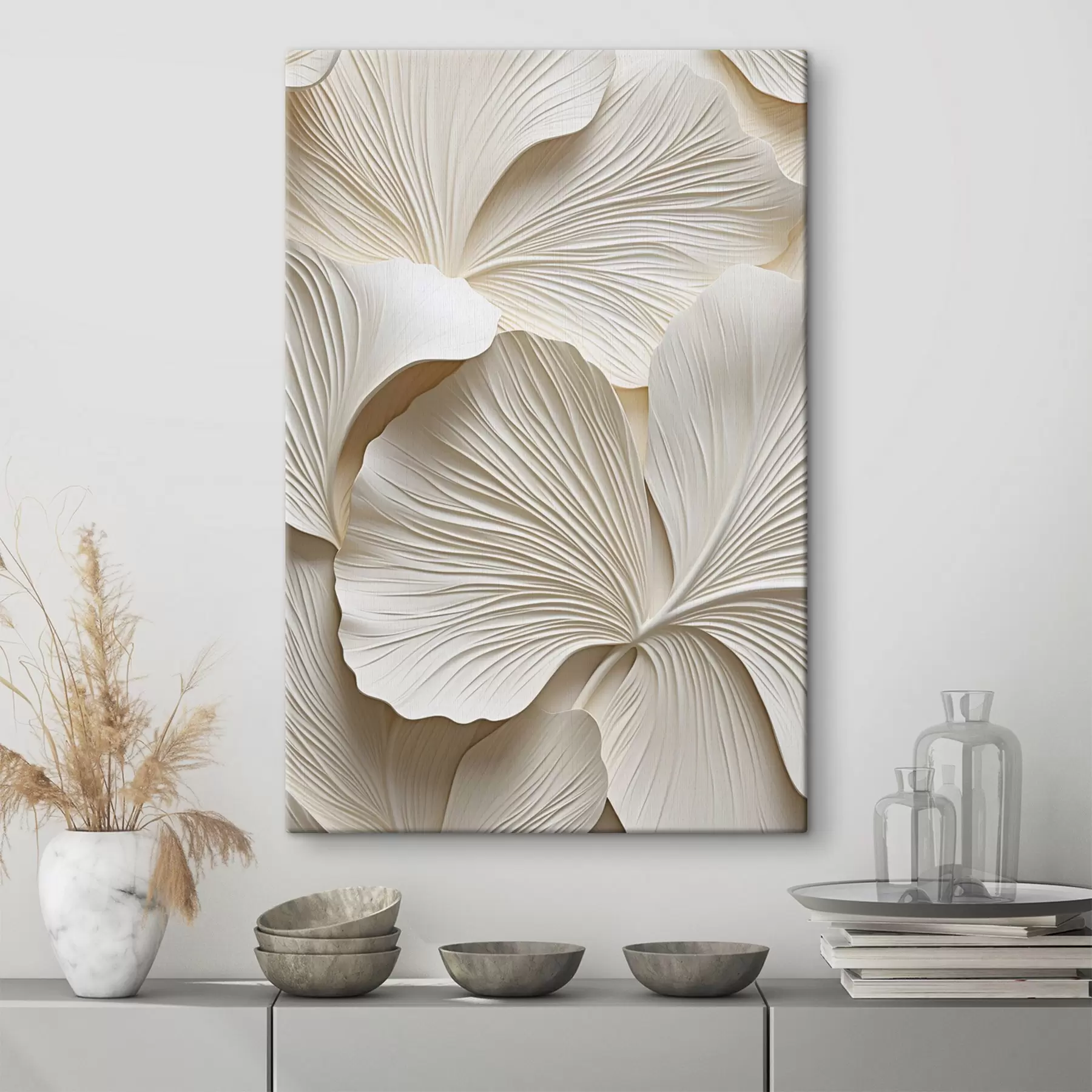 Tablouri Model floral abstract, ilustrație plană s49755