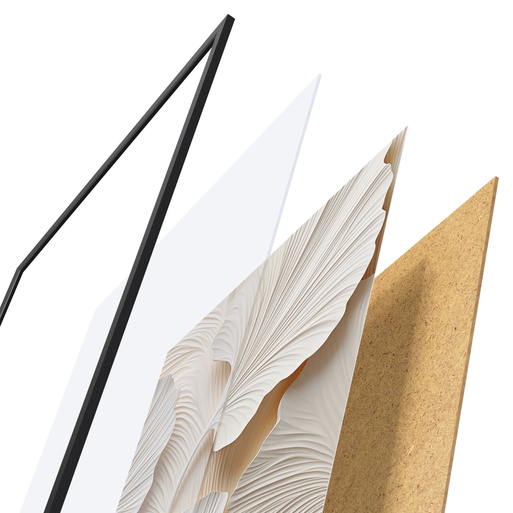 Poster Model floral abstract, ilustrație plană f49754