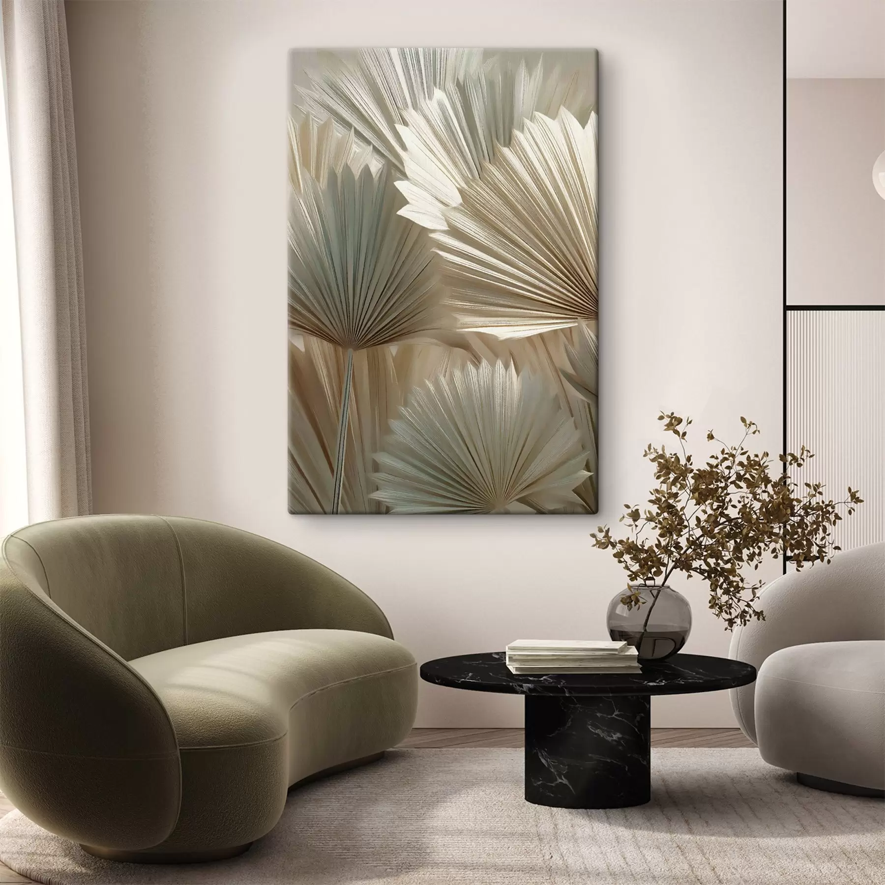 Tablouri Frunze de palmier evantai s49736
