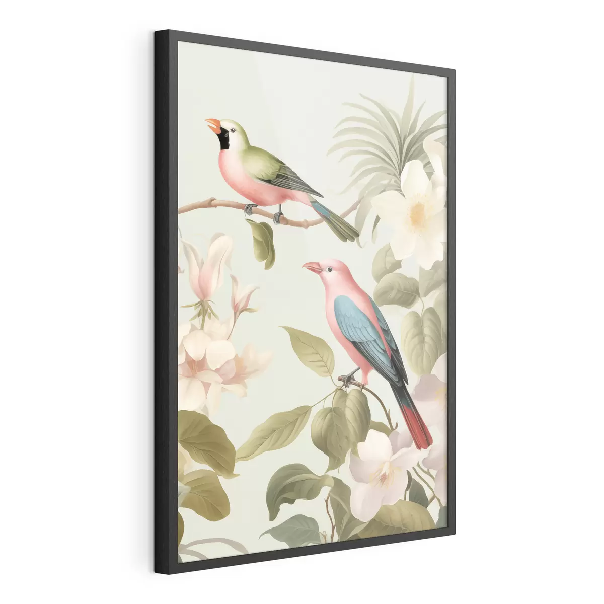 Poster Colibri într-o grădină înflorită f49733