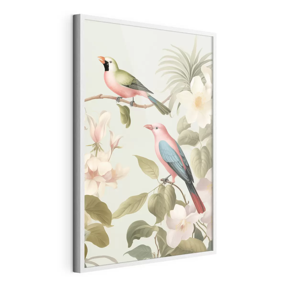 Poster Colibri într-o grădină înflorită f49733