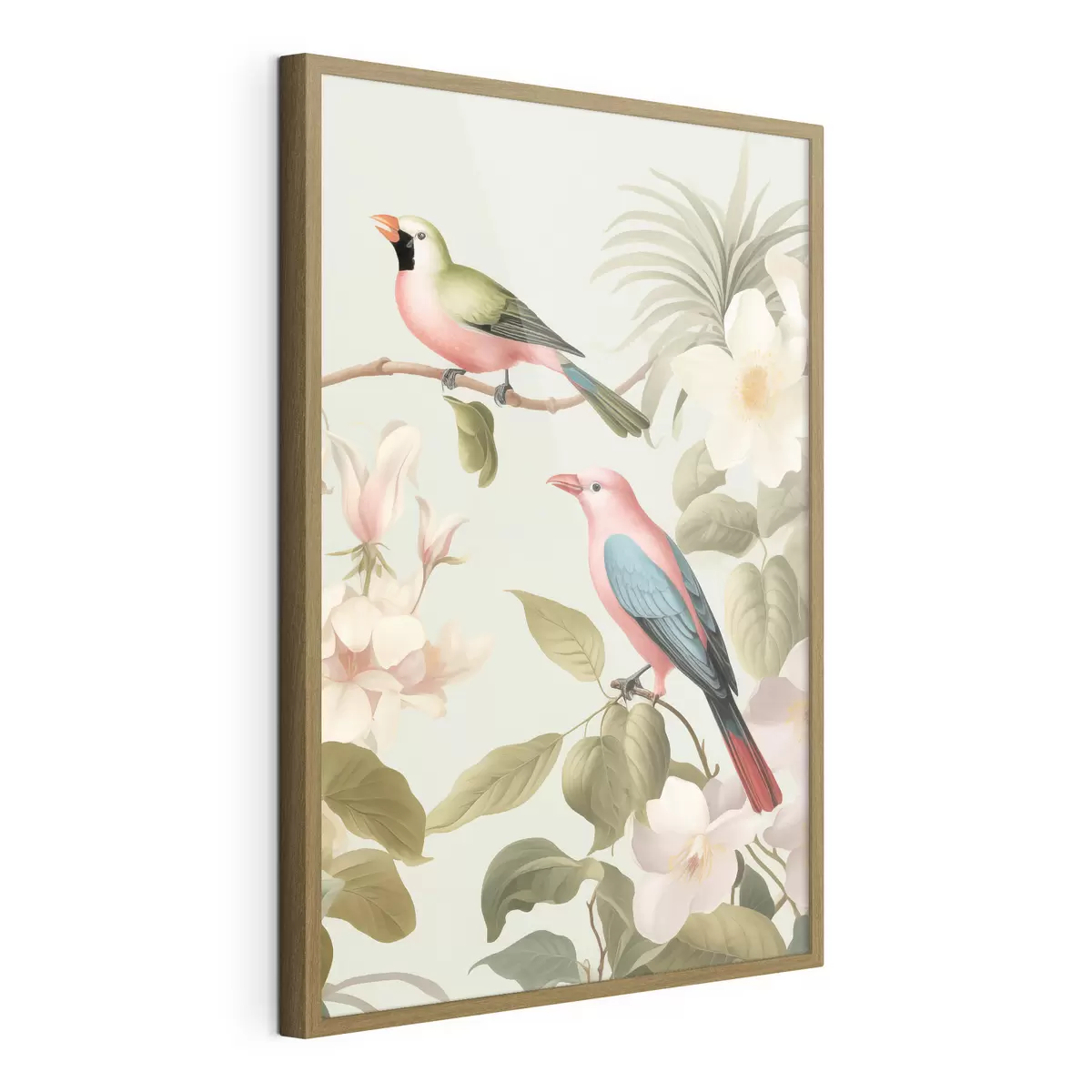 Poster Colibri într-o grădină înflorită f49733