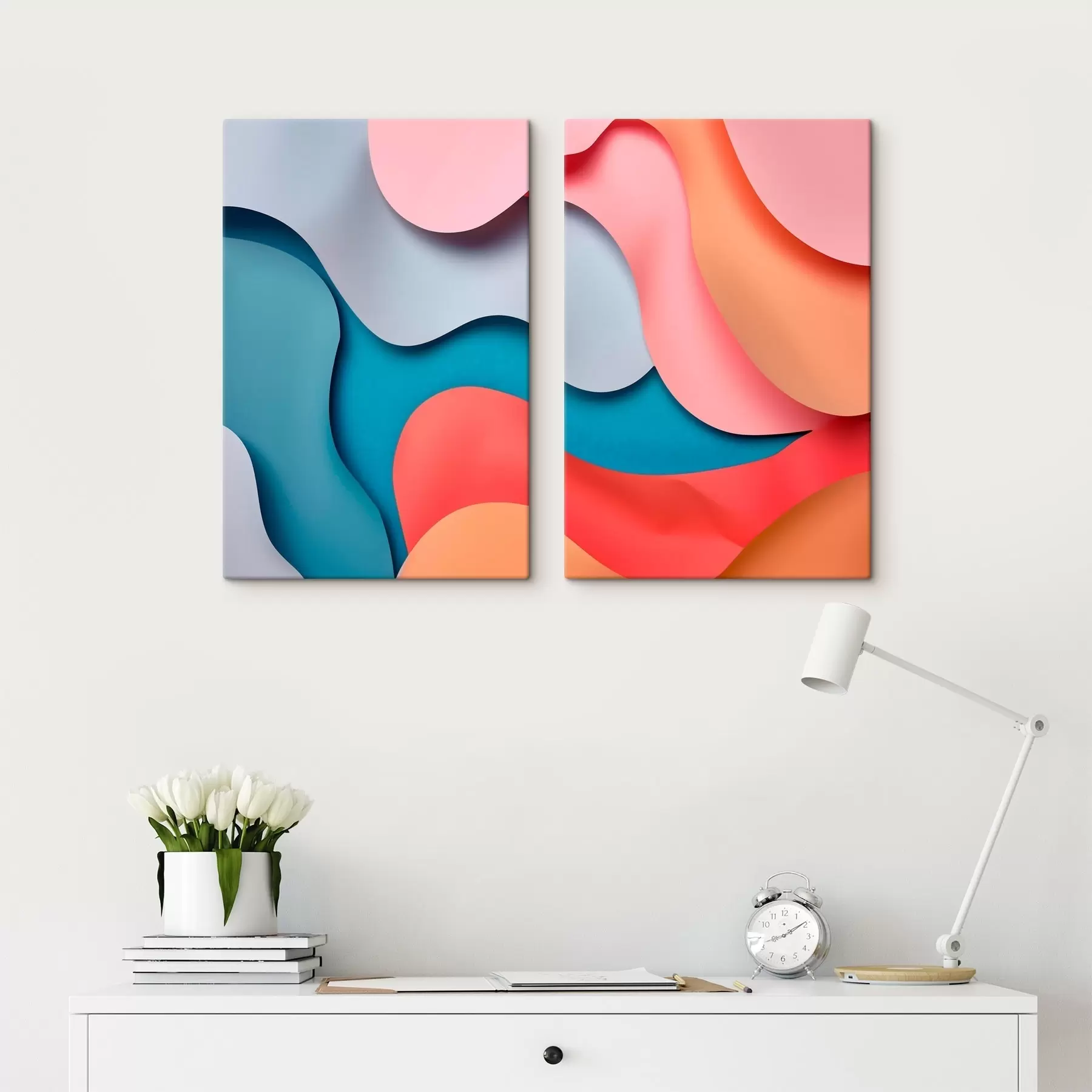 Tablouri Abstracție volumetrică modernă m30665