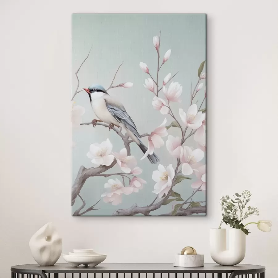 Tablouri Flori de cireș în floare, acuarelă s49551