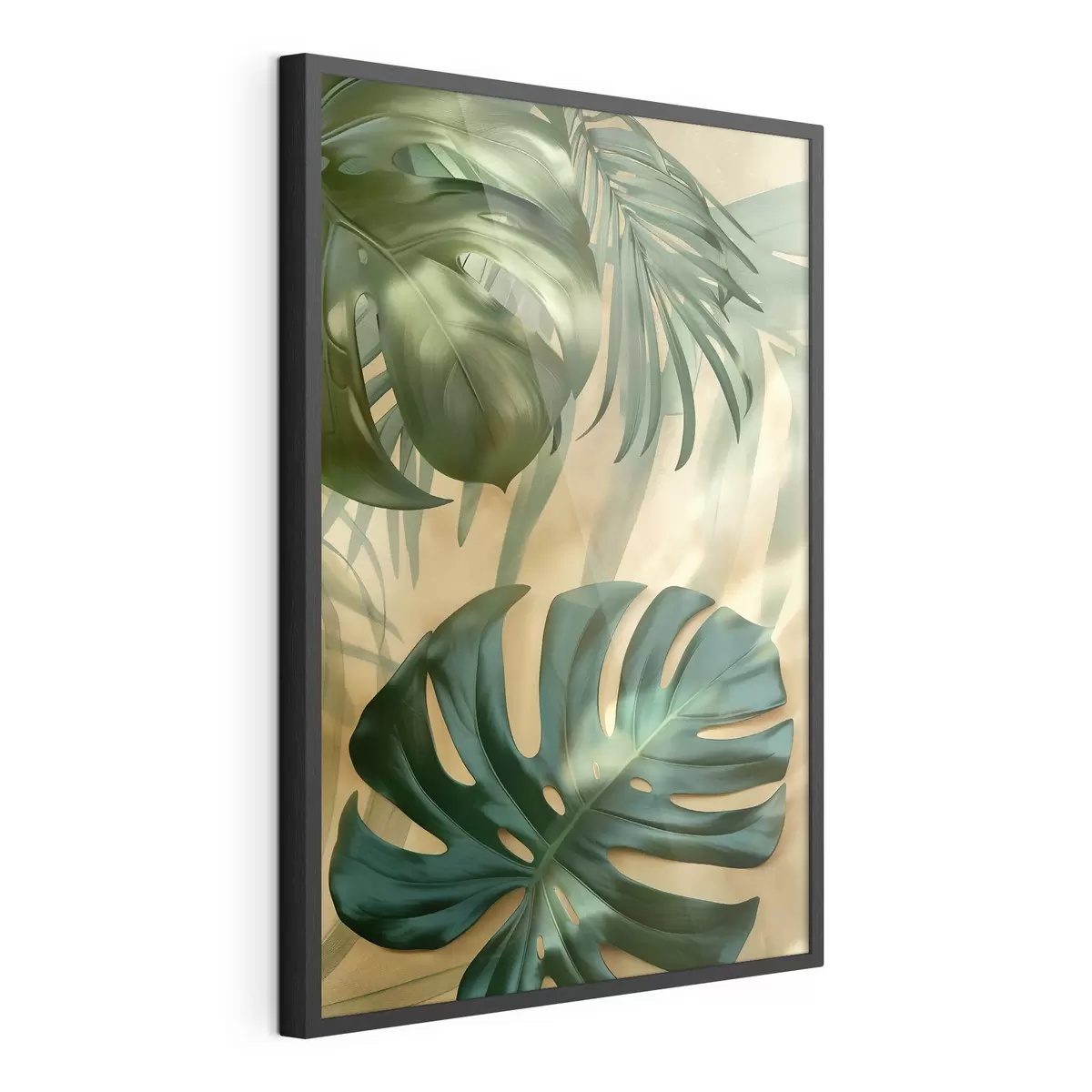 Poster Monstera și frunze tropicale f49552