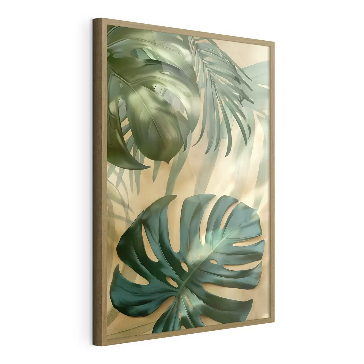 Poster Monstera și frunze tropicale f49552