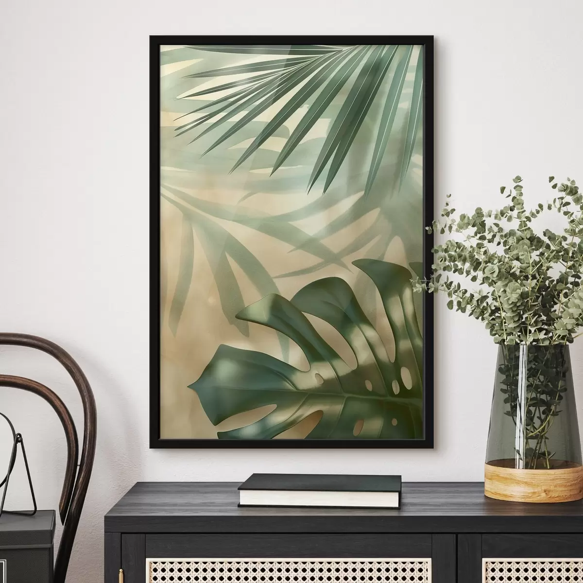 Poster Frunze de palmier tropical f49553