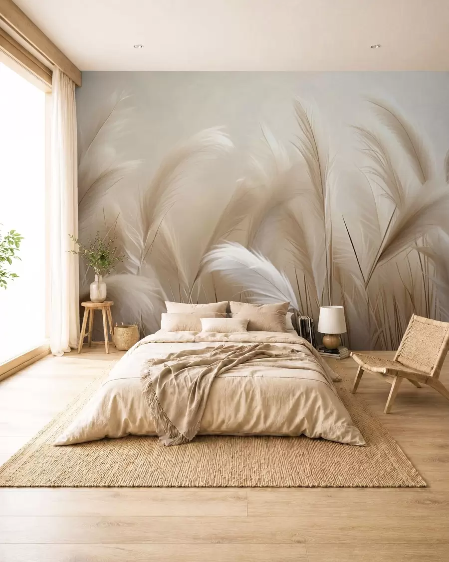 fototapet Iarbă de pampas w05716