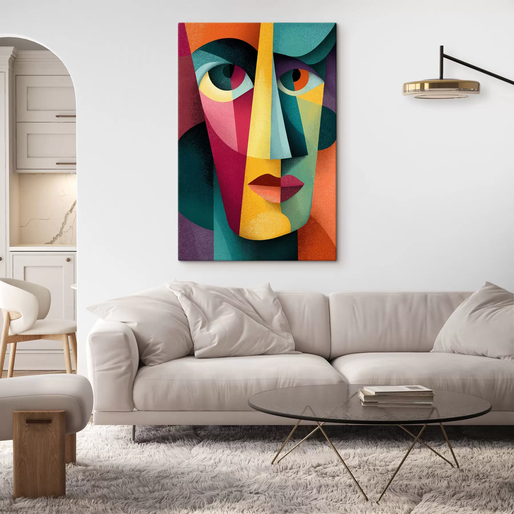 Tablouri Față geometrică s49831