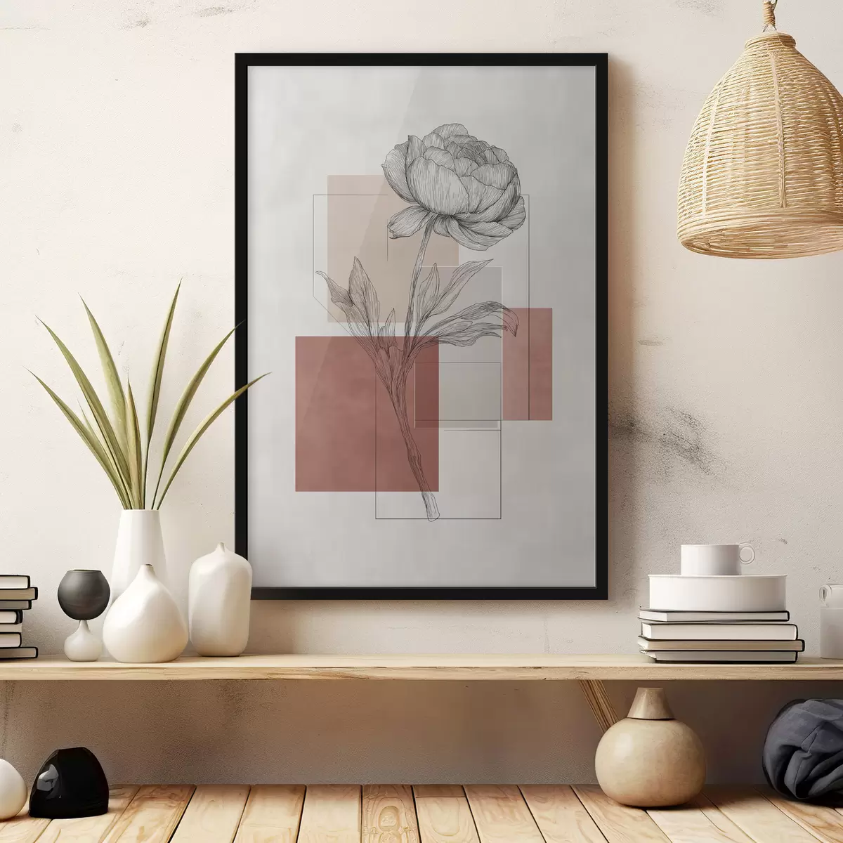 Poster Geometria bujorului f49841