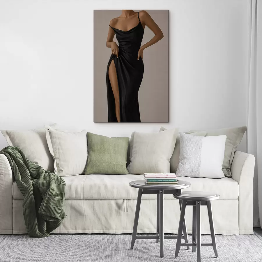 Tablouri Rochie neagră s49822