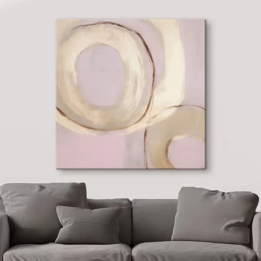 Tablouri Cercuri abstracte, imitație de pictură s49903