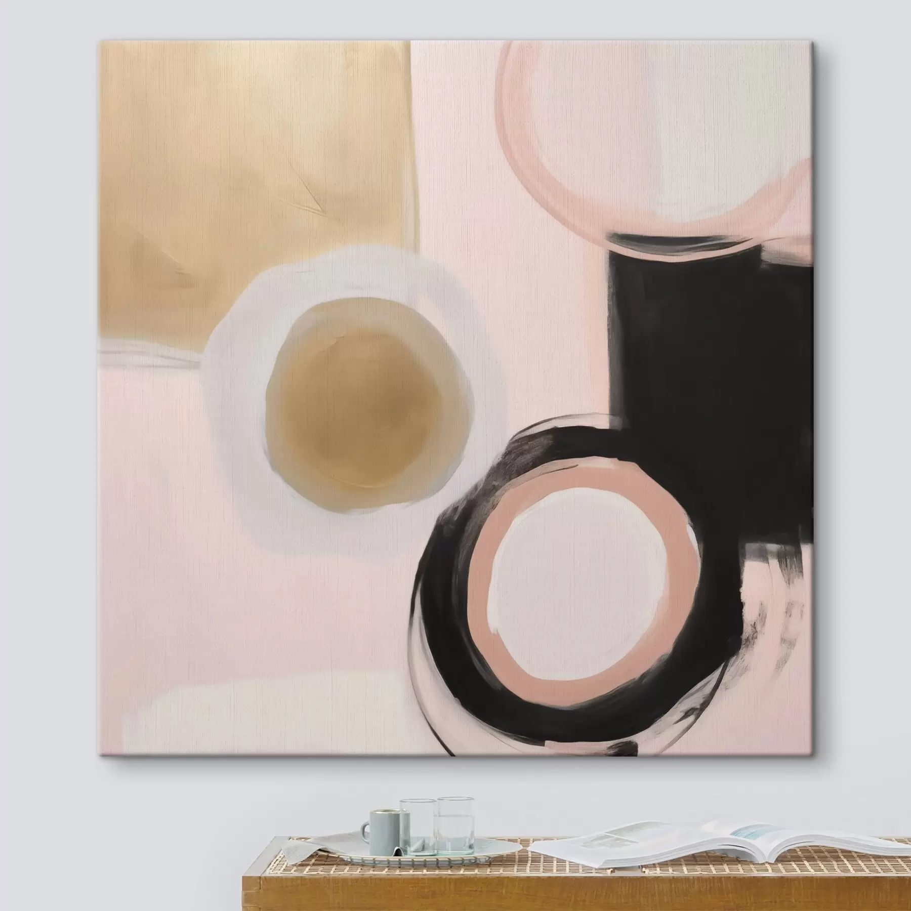 Tablouri Forme abstracte, imitație de pictură s49904