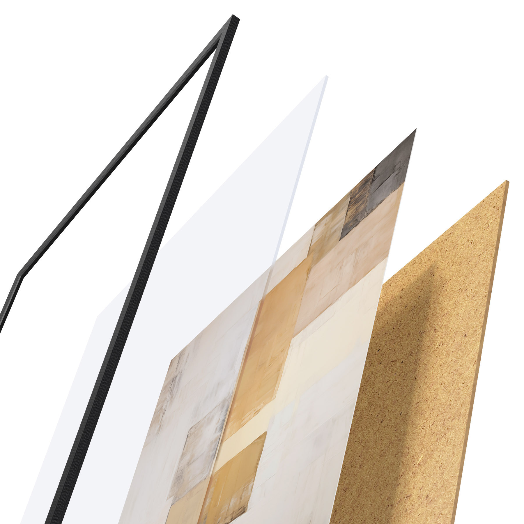 Poster Abstracție imitarea picturii f49897